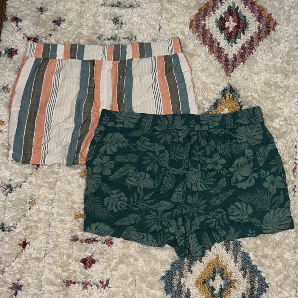 Sonoma soft comfy casual shorts (linen/cotton feel) lot of 2 pairs - Picture 5 of 5